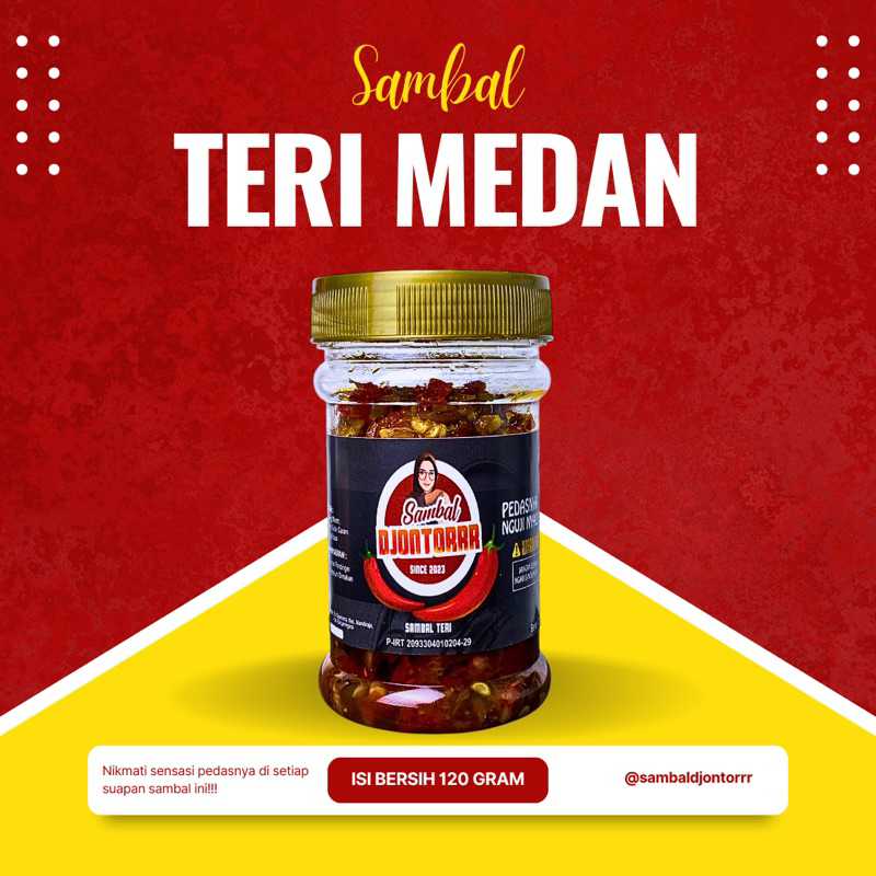 

Sambal Teri Medan 120 gram