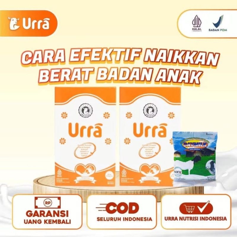 

Susu Urra - Daymilk Shacet - Susu Kambing Saneen Eropa Penambah Berat Badan 2 BOX
