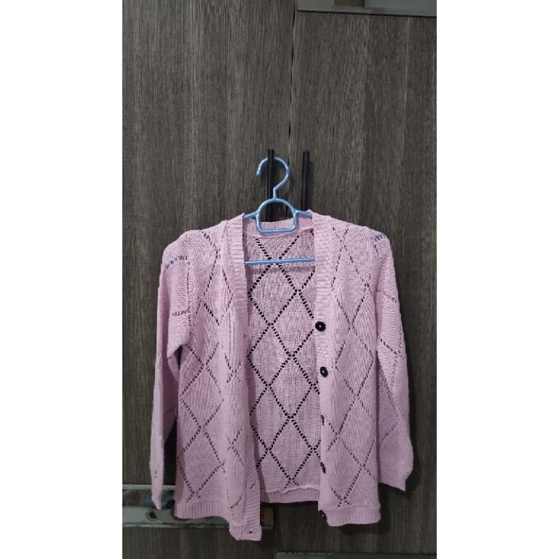 Cardigan Pink Preloved