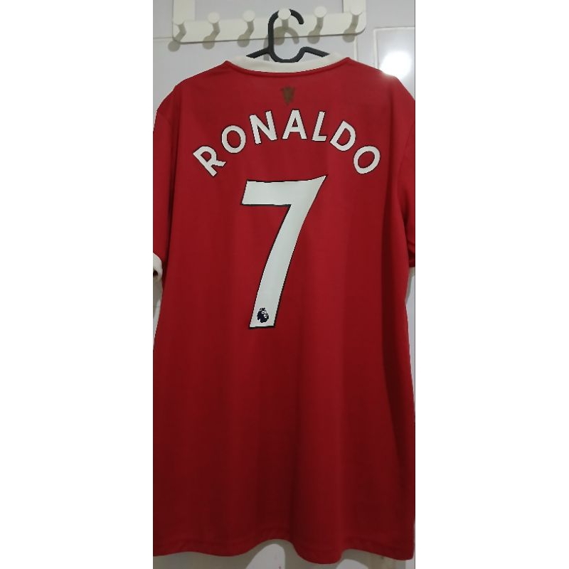 Jersey Manchester United Home 2021/2022 Grade Ori Nameset Ronaldo | Second