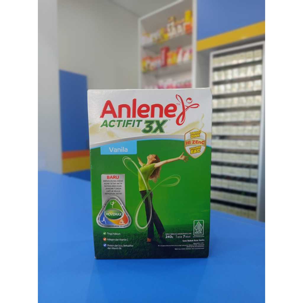 

ANLENE ACTIFIT 3X 240 GR RASA VANILA