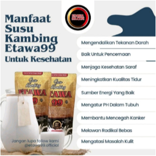 

Etta Goat Original Susu Kambing Ettawa Penambah Daya Tahan Tubuh & Solusi Gatal Alergi Kulit!