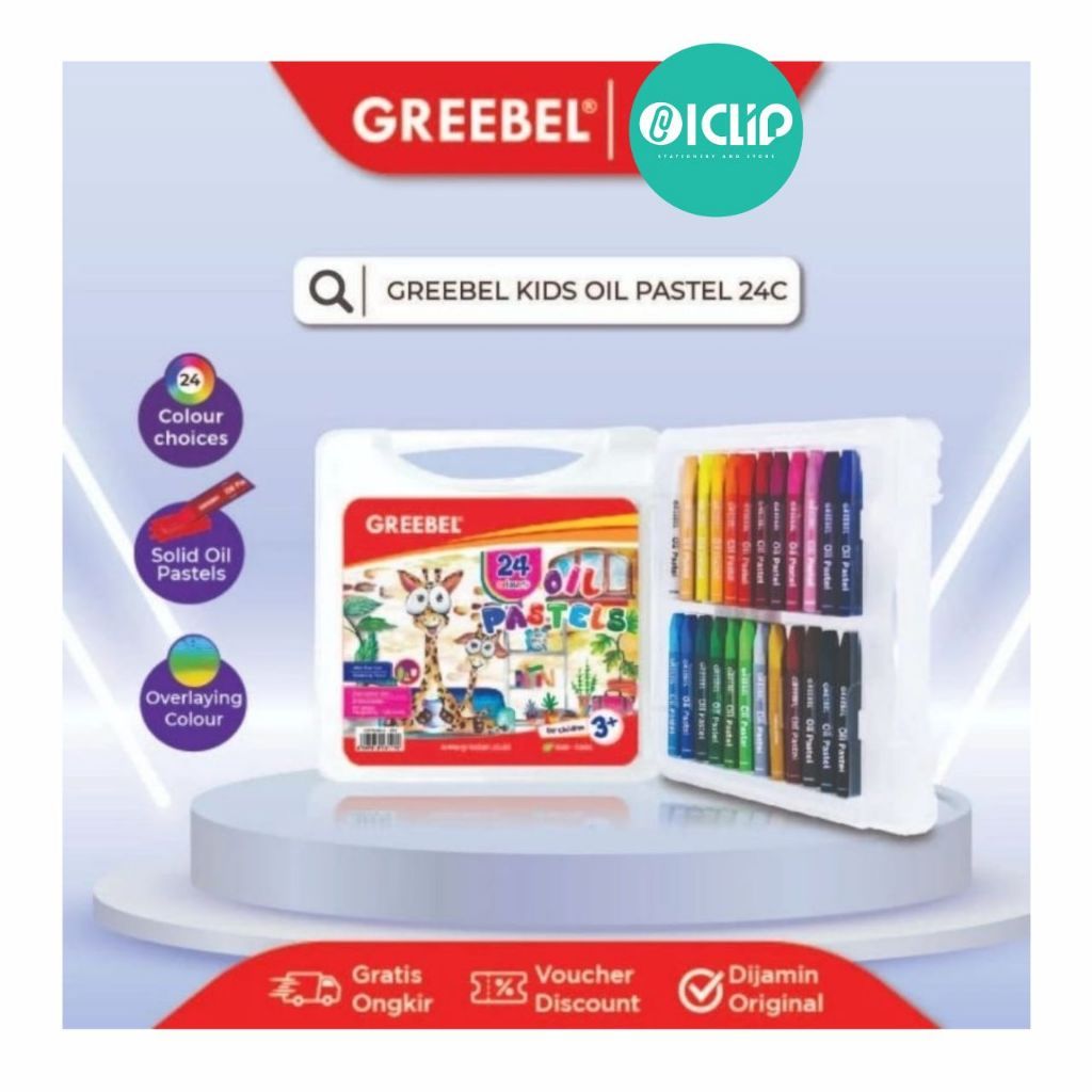 

Greebel Crayon 24 Warna