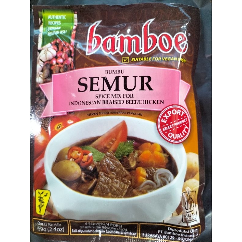 

Bamboe Semur Bumbu For Indonesian Braised Beef/chicken