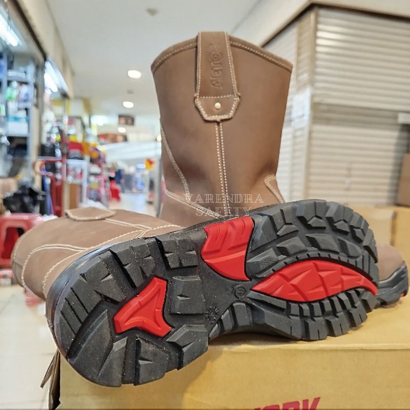 SEPATU SAFETY AETOS LITHIUM MOCCA