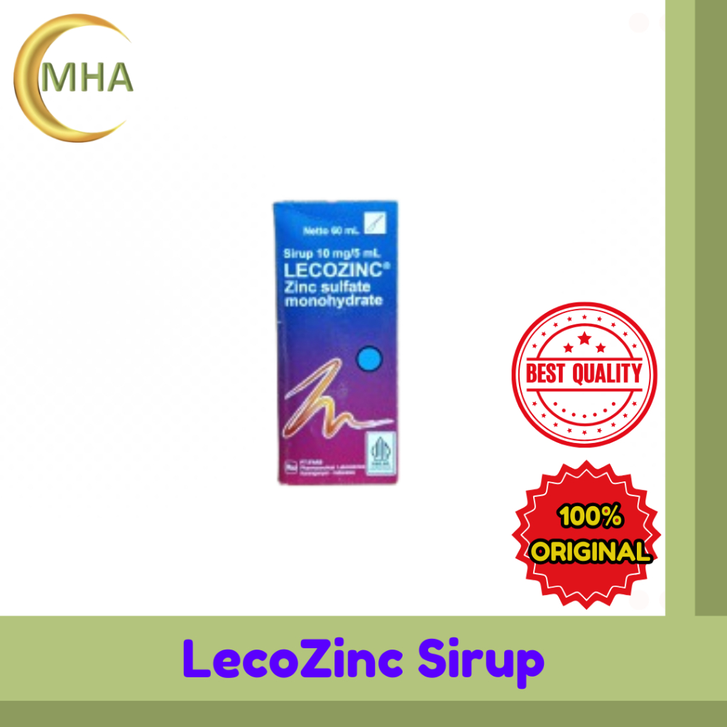 Lecozinc Sirup 60ml Zinc Sirup