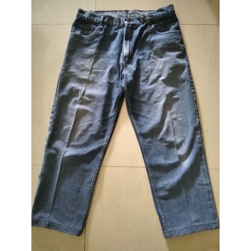 preloved - celana panjang - jeans jumbo pria
