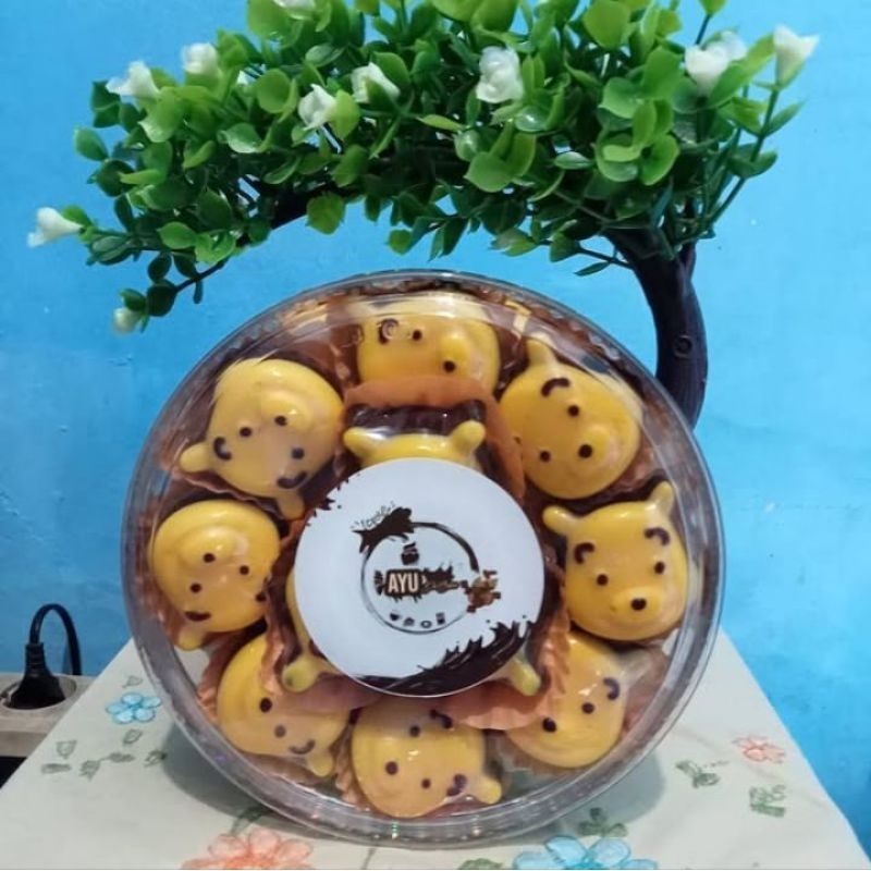 

coklat premium karakter winnie the pooh toples 250gr