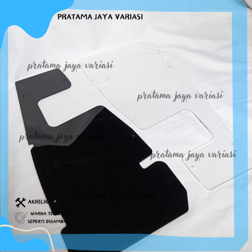 MIKA KOLONG MP MONO AKRILIK MP NEW COVER PELINDUNG TUTUP KOLONG MOTOR MEGAPRO