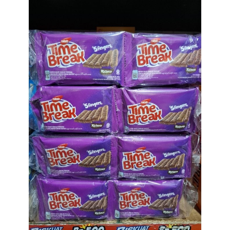 

Nabati Time Break 5 Fingers Richoco ( 1 bungkus isi 20 pcs )