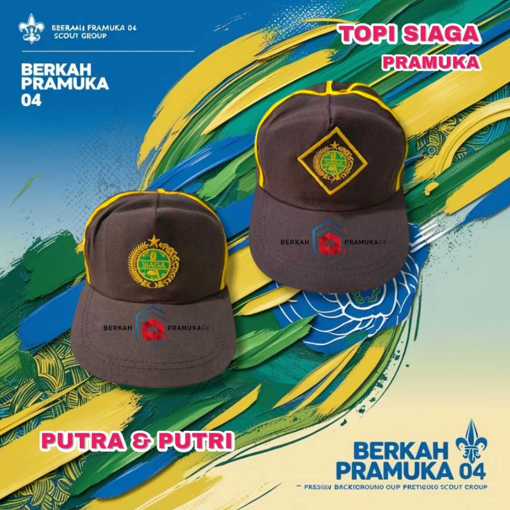 Topi Pramuka Siaga Putra Putri / Topi Pramuka SD