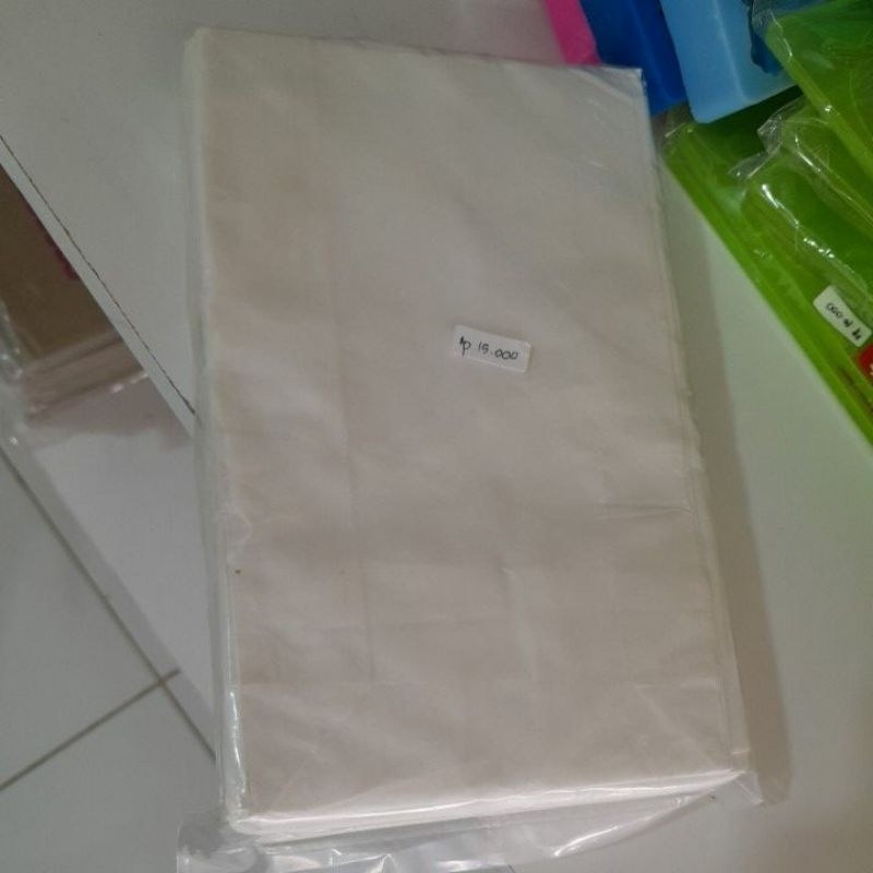 

paper bag nasi putih polos