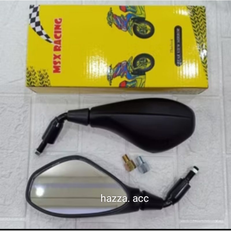 spion bmw pendek spion motor bmw polos hitam model BMW tangkai pendek BMW tangkai panajang motor bea