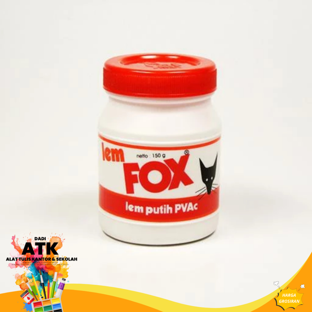 

Lem Fox cair Putih 150 Gr