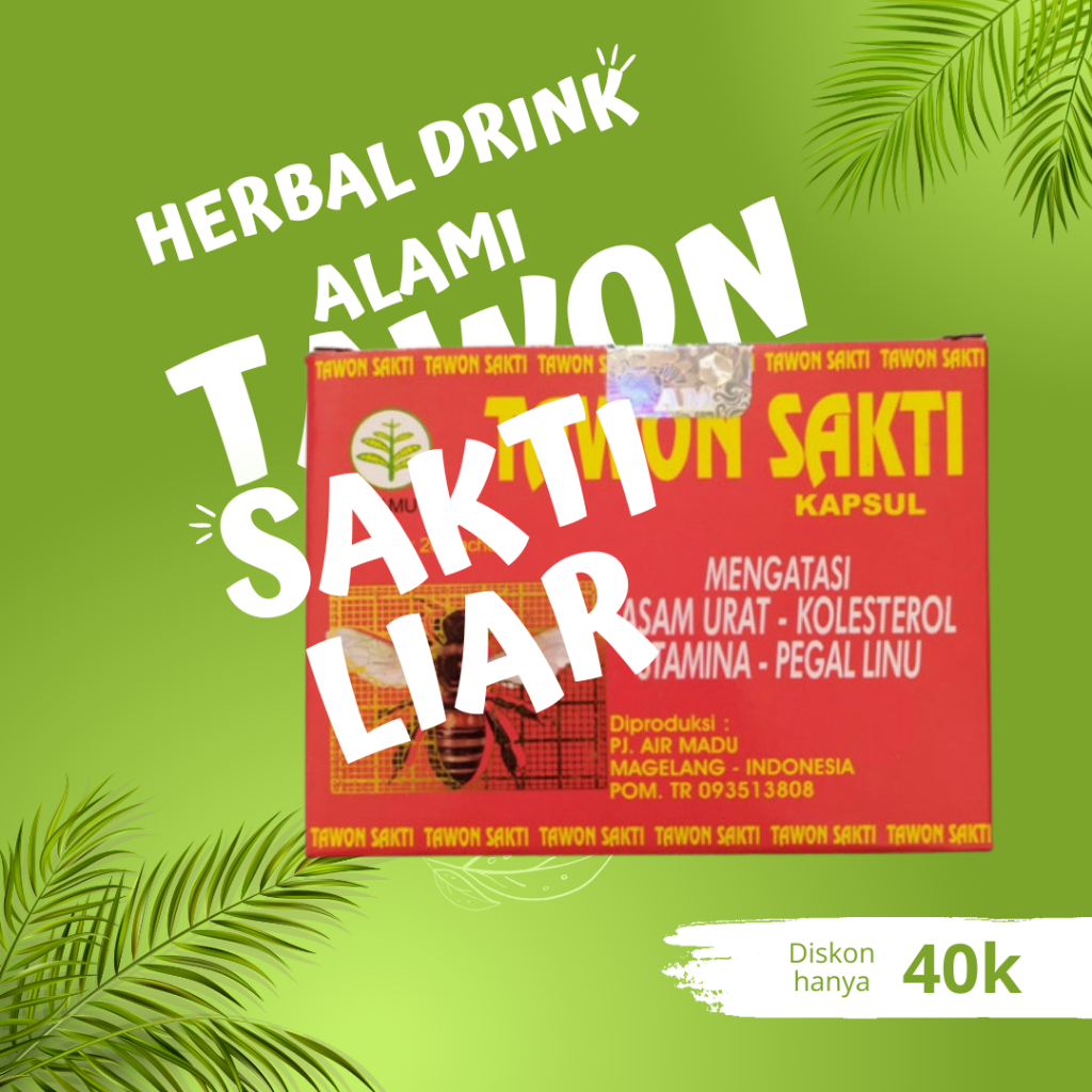 

KAPSUL TWN SAKTI PJ AIR MADU || ASLI 100% BISA COD||