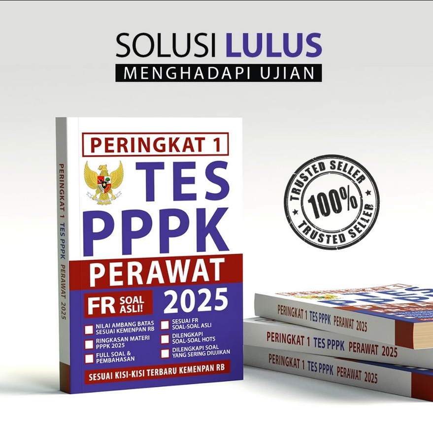 BUKU TES PPPK PERAWAT 2025 - Full Soal dan Pembahasan