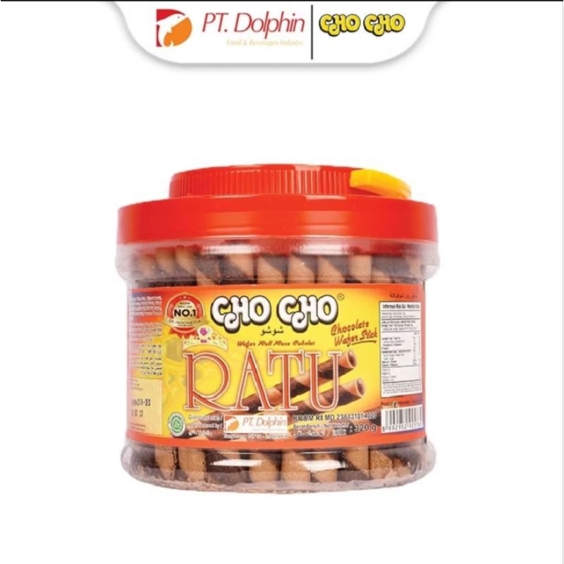 

Cho Cho Wafer Stick Ratu Chocolate 320 gr