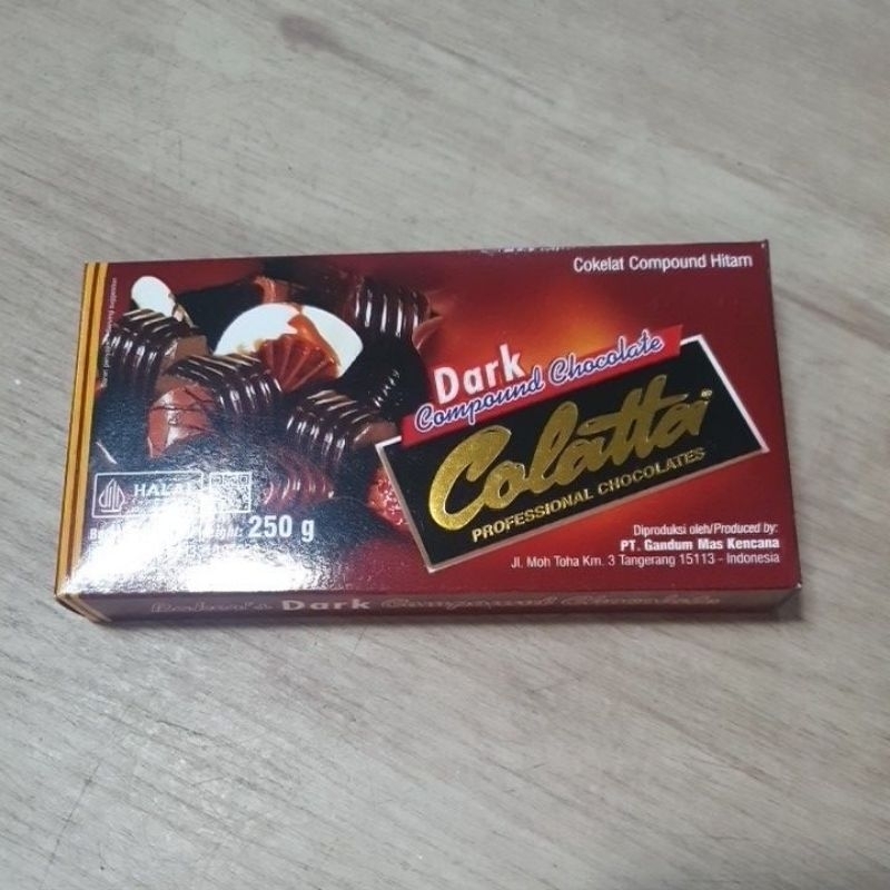 

Colatta dark compound 250gr