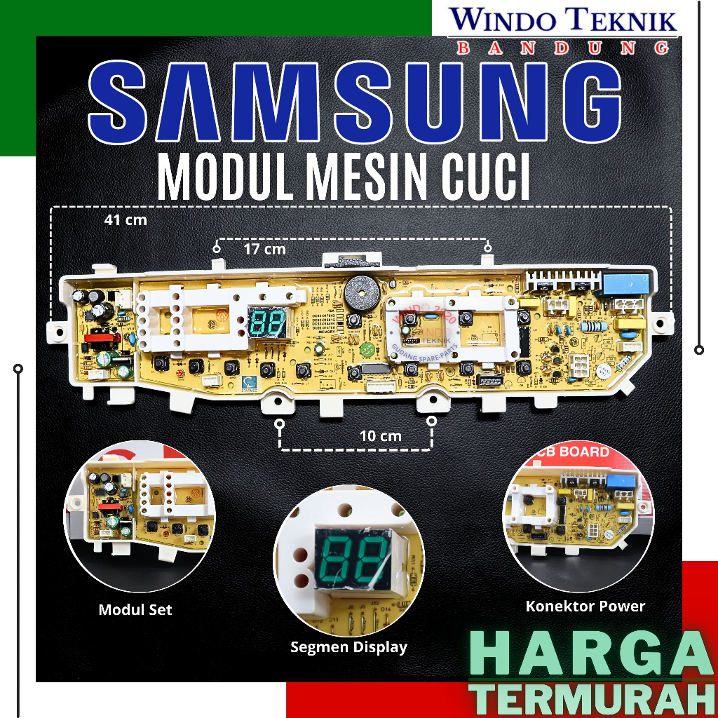 New MODUL PCB MESIN CUCI SAMSUNG DIAMOND MODUL PCB MESIN CUCI SAMSUNG WA70H4000 / WA80H4000 /