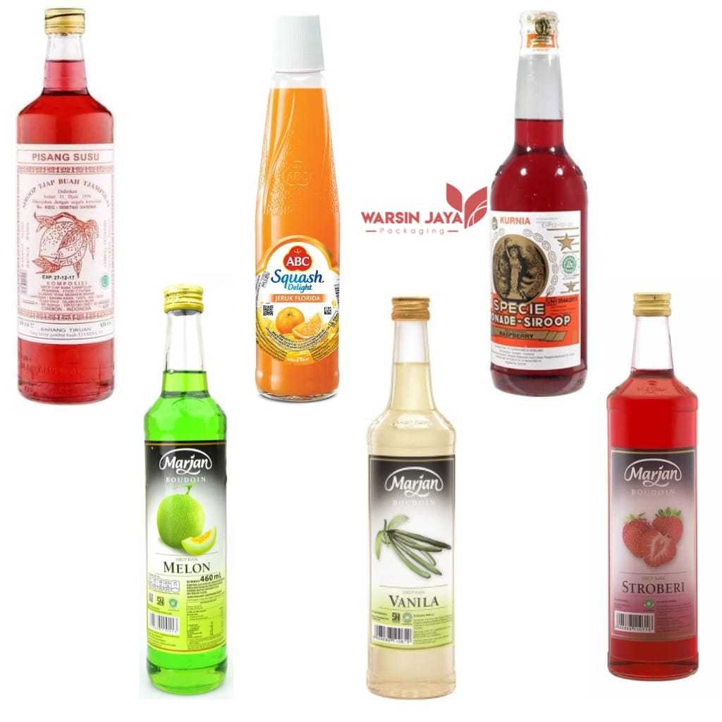 

SIRUP MARJAN &ABC,TJAMPOLAY,KURNIA 460ML
