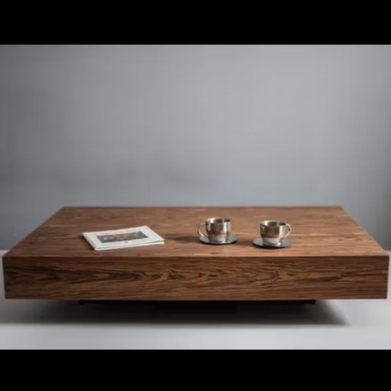 Meja Tamu Minimalis Modern Kayu Jati - Meja Tamu Shofa Asli Jati