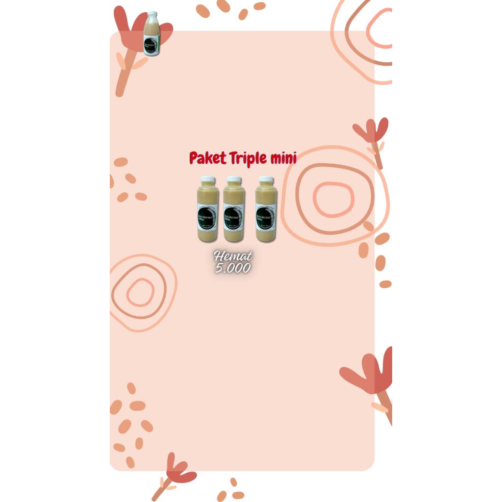 

Paket Triple Mini Hemat 5.000