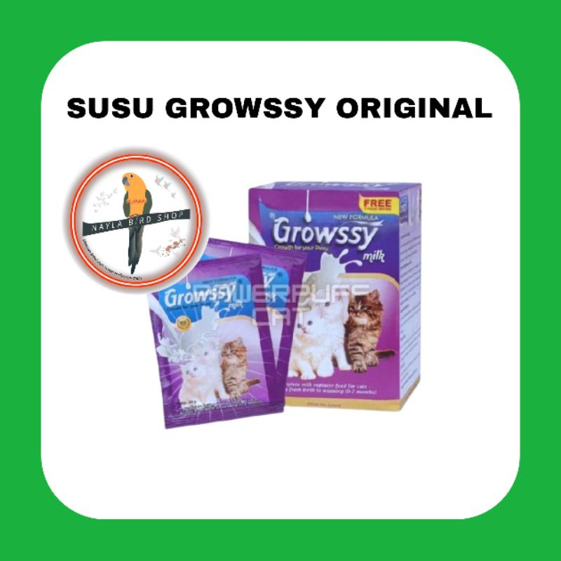 GROWSSY MILK SUSU KUCING GROWSSY ORIGINAL