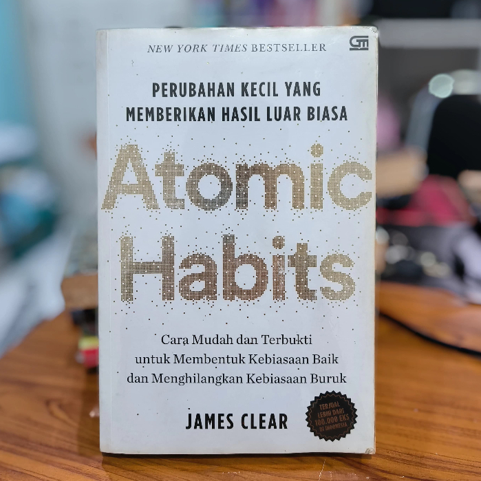 (Bekas) Buku Atomic Habits