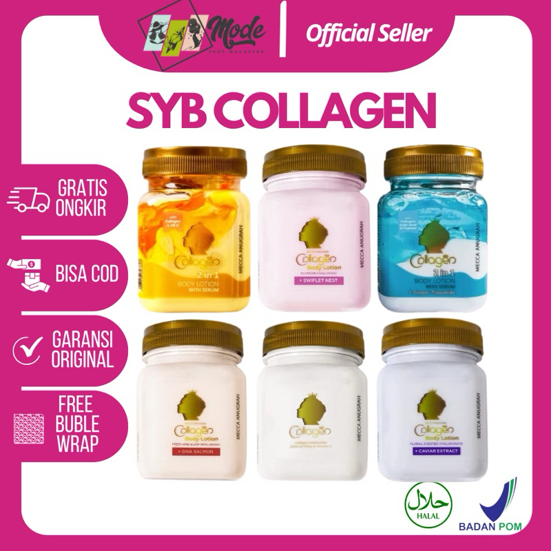 SYB Collagen Body Lotion 150ml BPOM New