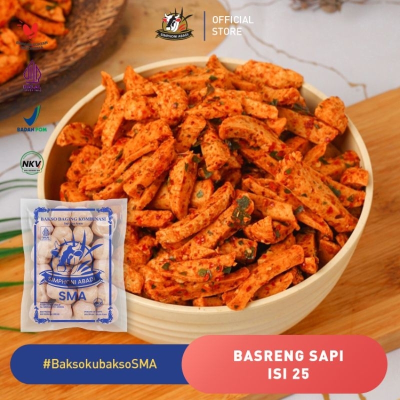 

Simphoni Basreng Bakso Goreng Mentah isi 25 [HALAL]