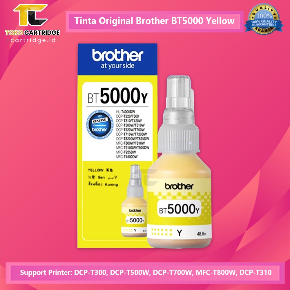 Tinta Brother BT5000 BT-5000 BT5000C BT5000M BT5000Y Printer DCP T220 T420W T820DW T310 T520W T720DW