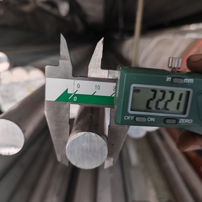 as aluminium OD 22 x 1000 dural alumunium bulat 22mm x 1meter pejal