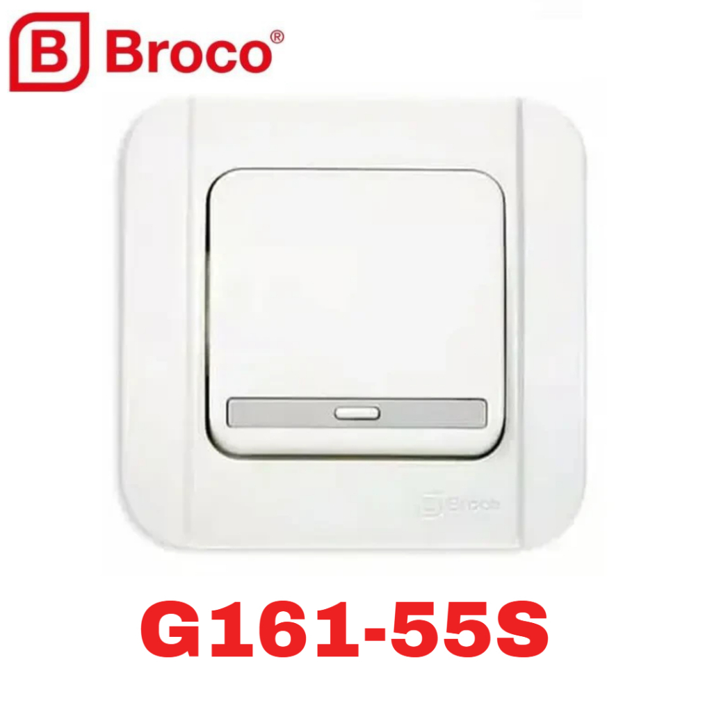 Saklar Single Hotel Broco Galleo / Saklar Engkel Broco Galleo - G161