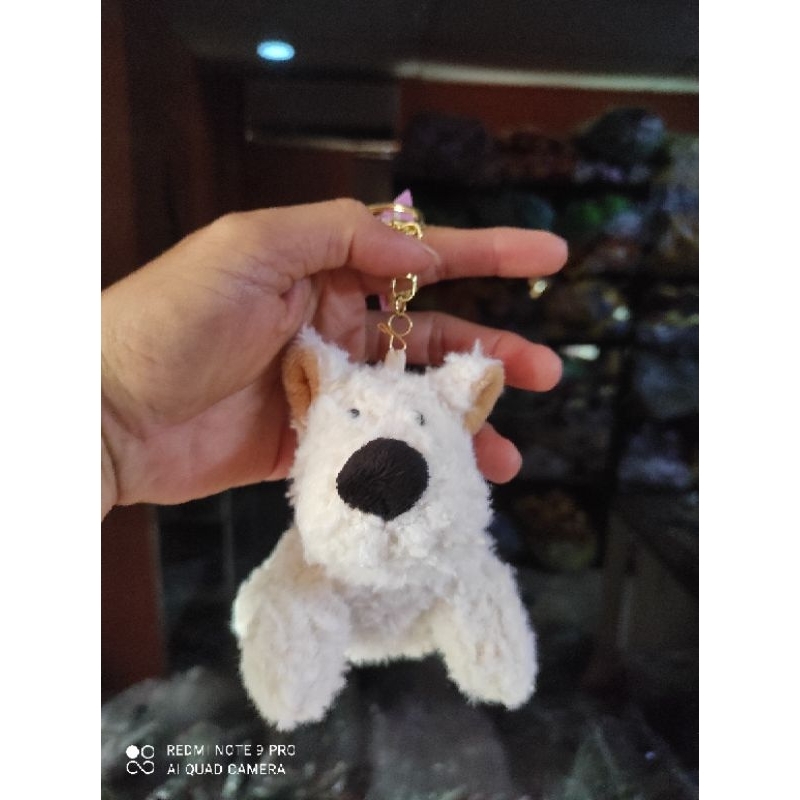 Gantungan Kunci Boneka Keychan Gantungan Tas Snowy The Adventure Of TinTin