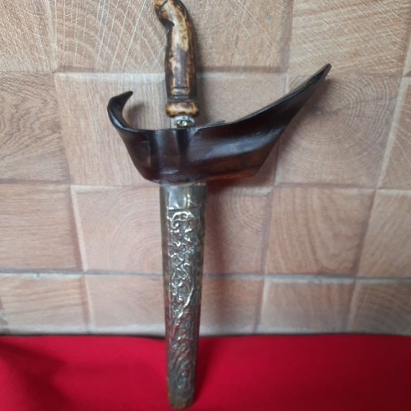 Keris Patrem Jimatan Dapur Putut Luk 5,Pamor Banyu Mili