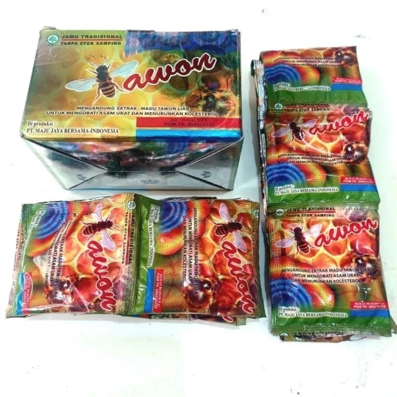 

ASLI TAWON SERBUK Jamu Herbal 1 Box isi 20 Sachet TWS Serbuk