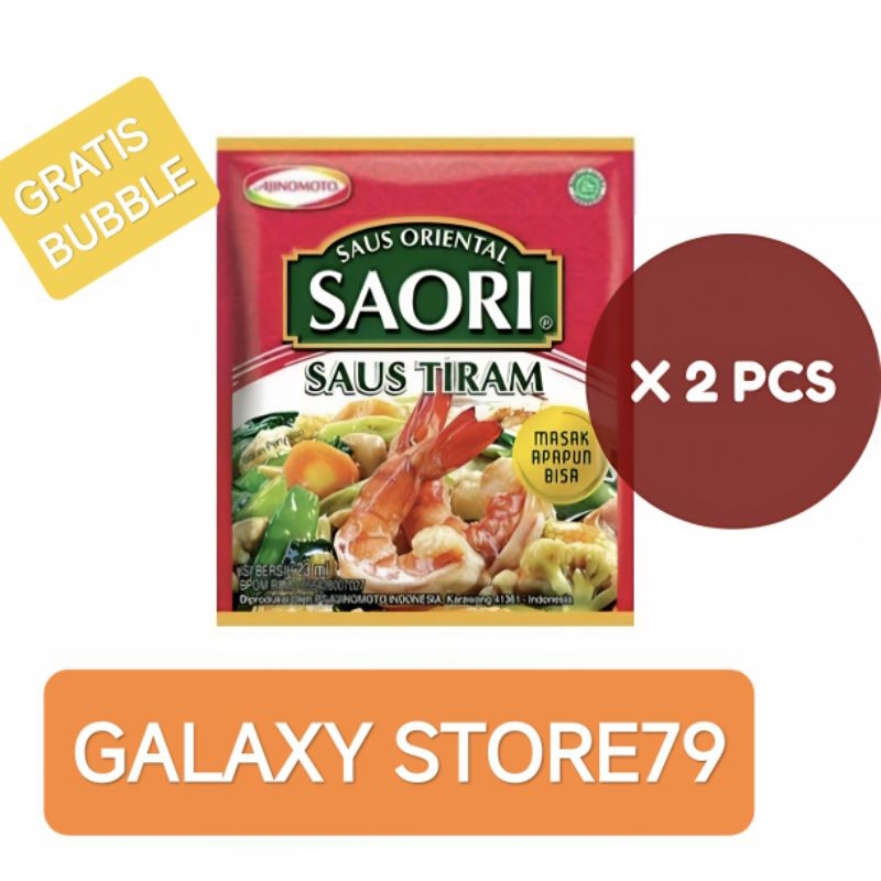 

SAORI SAUS TIRAM ISI 2 SACHET