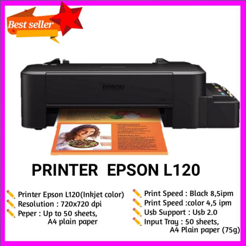 Printer Epson L120 Second & Bergaransi