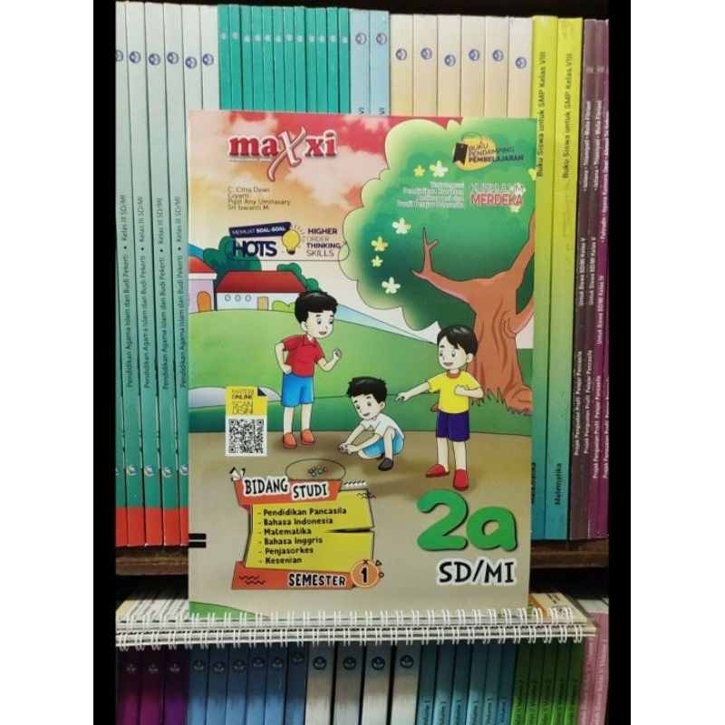 BUKU LKS MAXY SEMUA MATA PELAJARAN KELAS 2 SD/MI SEMESTER 1 KURIKULUM MERDEKA