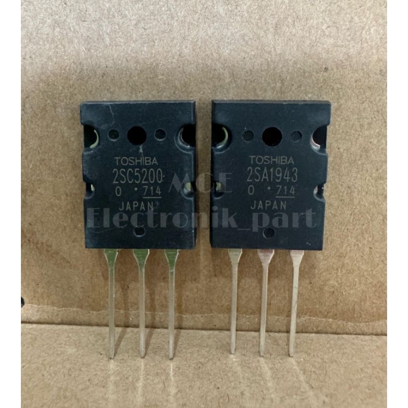Transistor TOSHIBA 5200 lot produk 714