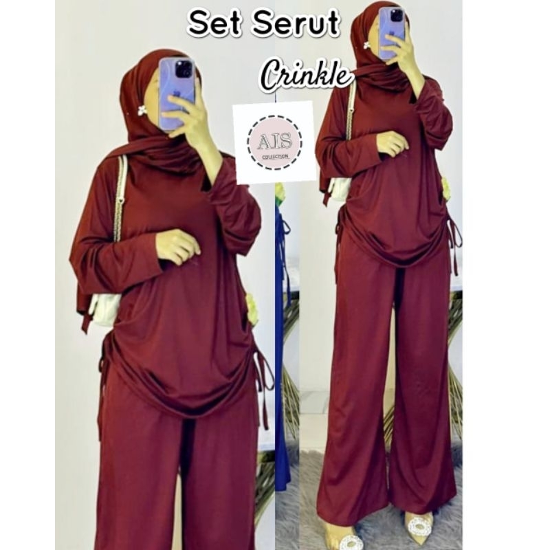 SET ROK SETELAN SERUT WANITA TERNEW
