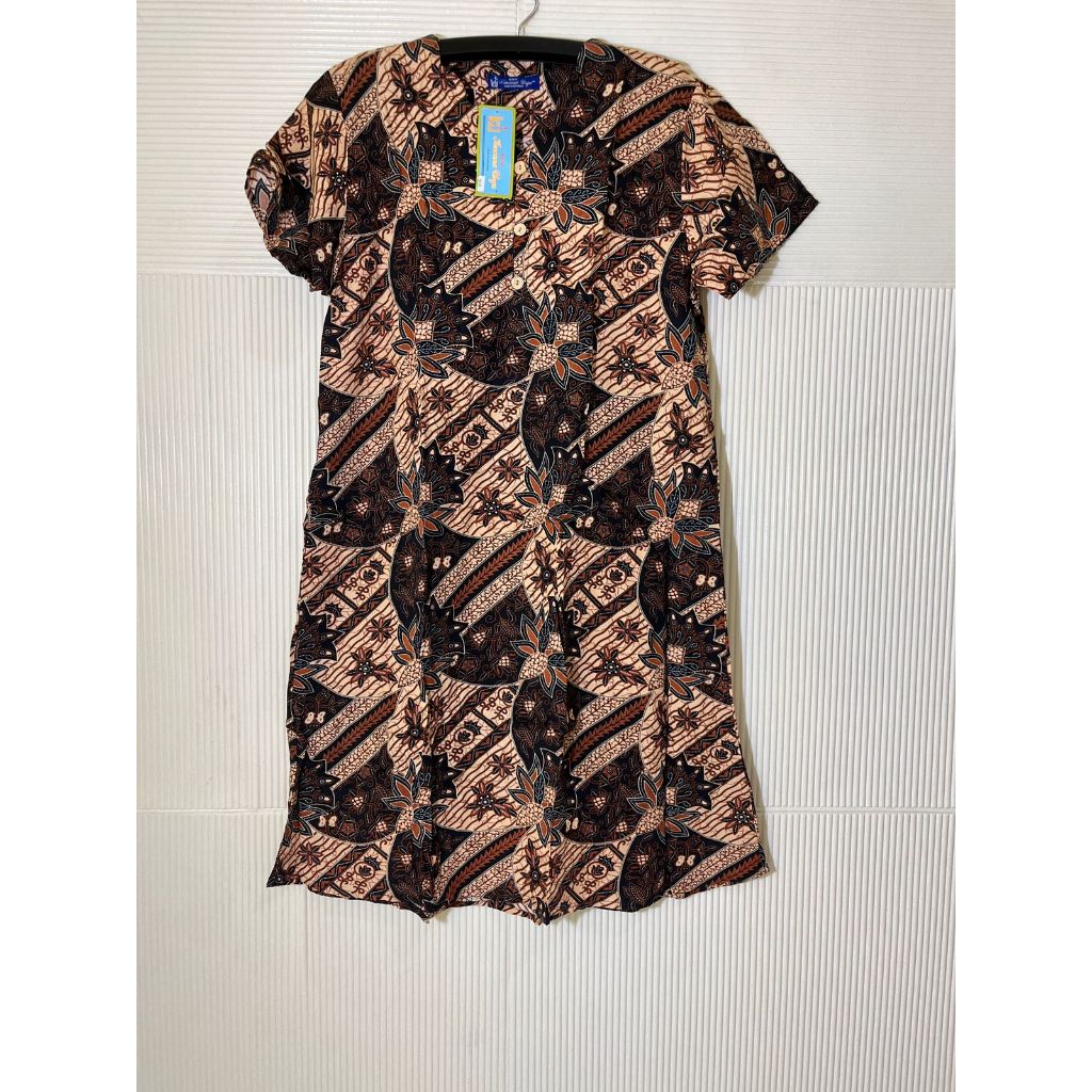 Daster batik kencana ungu model 40 KUB - daster pendek wanita