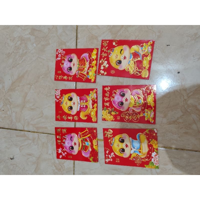 

angpao sincia imlek shio ular 2025