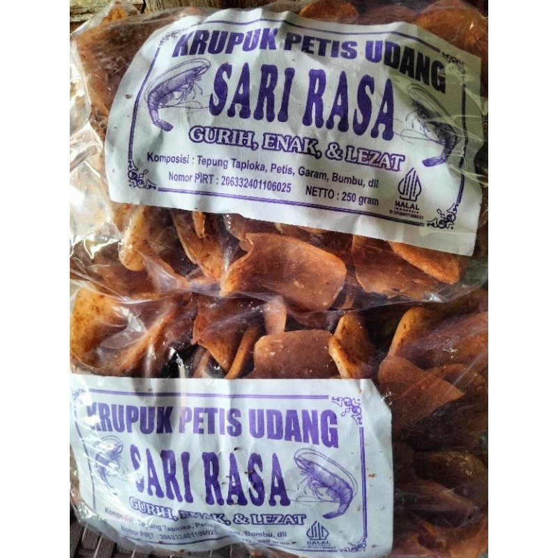 

Krupuk Petis Udang 250gr