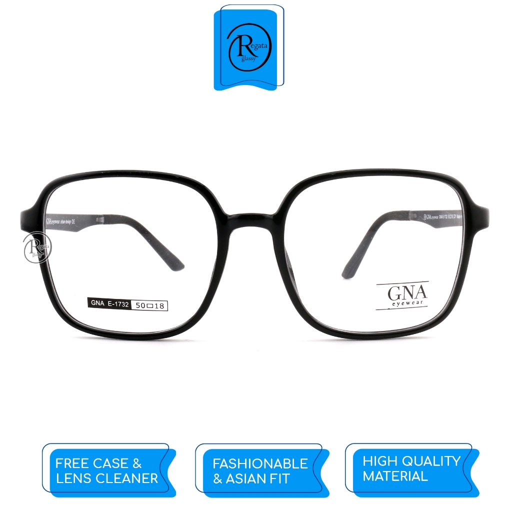 GNA Eyewear /  GNA E-1732/ Frame Kacamata GNA Eyewear ORIGINAL