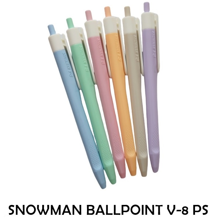 

Bolpoint / Pulpen Snowman Visioin V8 (3 Pcs)