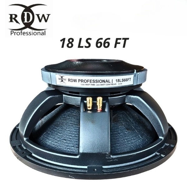 Komponen Speaker RDW 18LS66FT 18 Inch/Speaker Subwoofer RDW 18 LS 66 FT/RDW 18LS66FT Woofer Bass 18"
