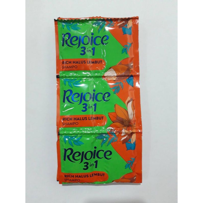 rejoice shampoo sachet