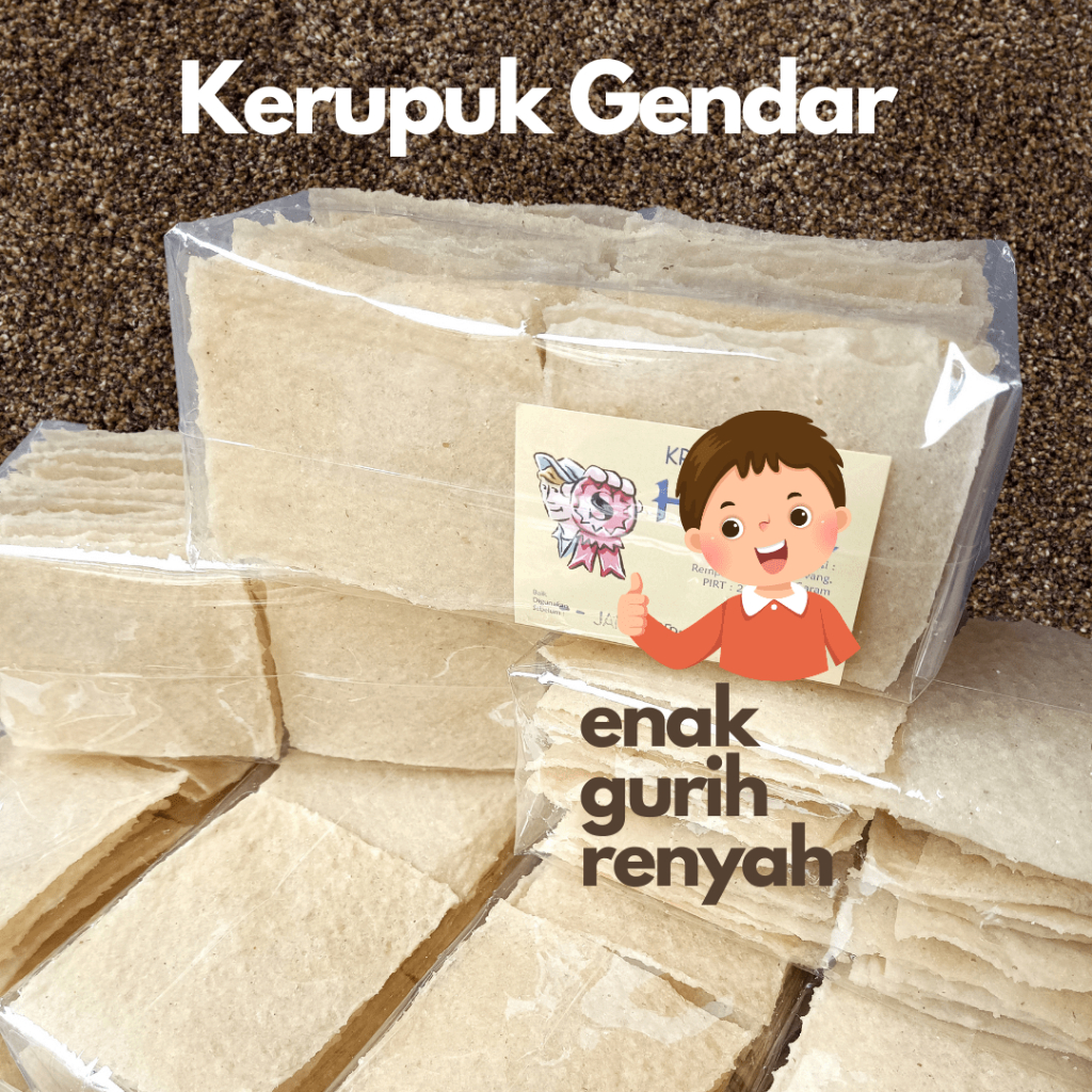 

Kerupuk Gendar Mentah Krupuk Beras Asli Malang