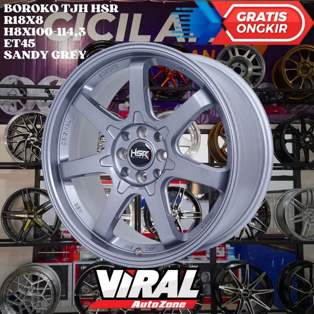 Velg Mobil RAIZE , ROCKY , GALANT , ALVEZ , HSR BOROKO TJH RING 18 R18